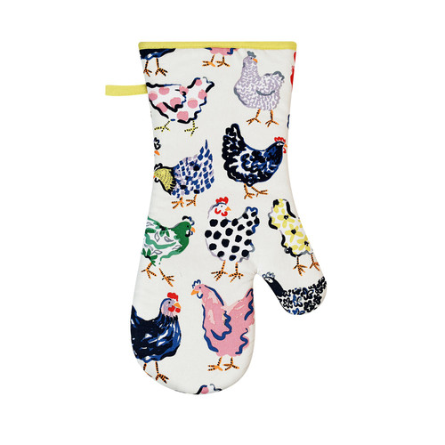 Ulster Weavers Chick Chicken Gauntlet Oven Glove Yellow sn1.jpg