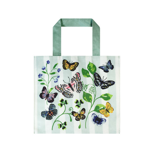 Ulster Weavers Butterfly Grove PVC Bag Small Blue sn1.jpg