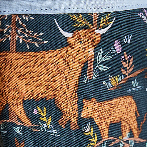 Ulster Weavers Connie the Cow Microwave Mitts Pair Navy sn3.jpg