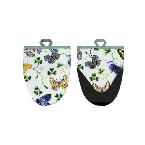 Ulster Weavers Butterfly Grove Microwave Mitts Pair Blue sn1.jpg
