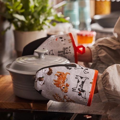 Ulster Weavers Dog Days Microwave Mitts Pair Grey sn2.jpg