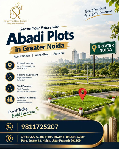 Abadi Plots in Greater Noida Apni Zameen, Apna Ghar, Apna Kal!.jpg