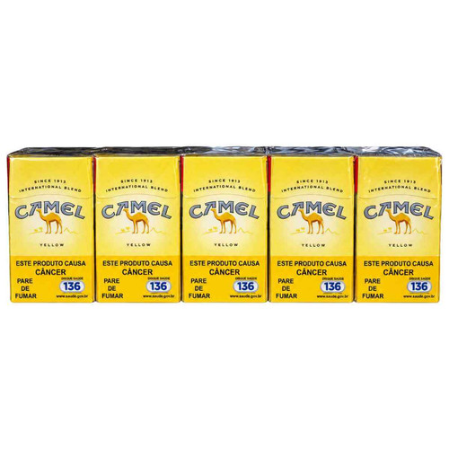 Cigarro Camel Filtro Amarelo Display C10 Unidades (2).jpg