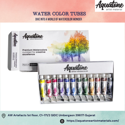 Aquatone Water Color Tubes – Premium Colors for Creative Artwork.png