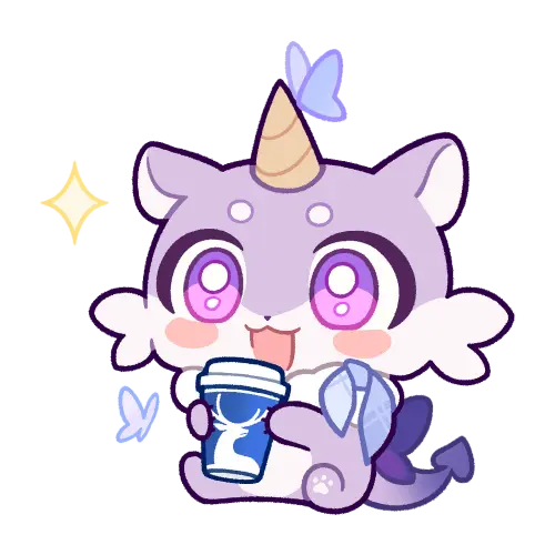 Sticker PPG Luckin Coffee Castorice 04.webp