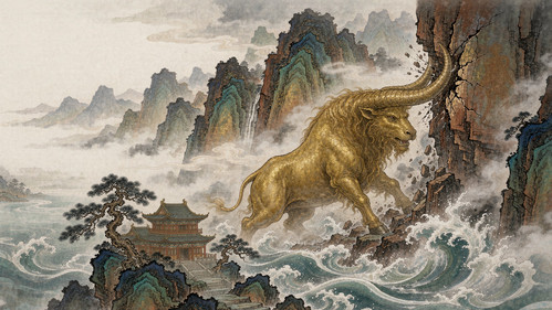 湖北宜昌西陵峡黄牛岩