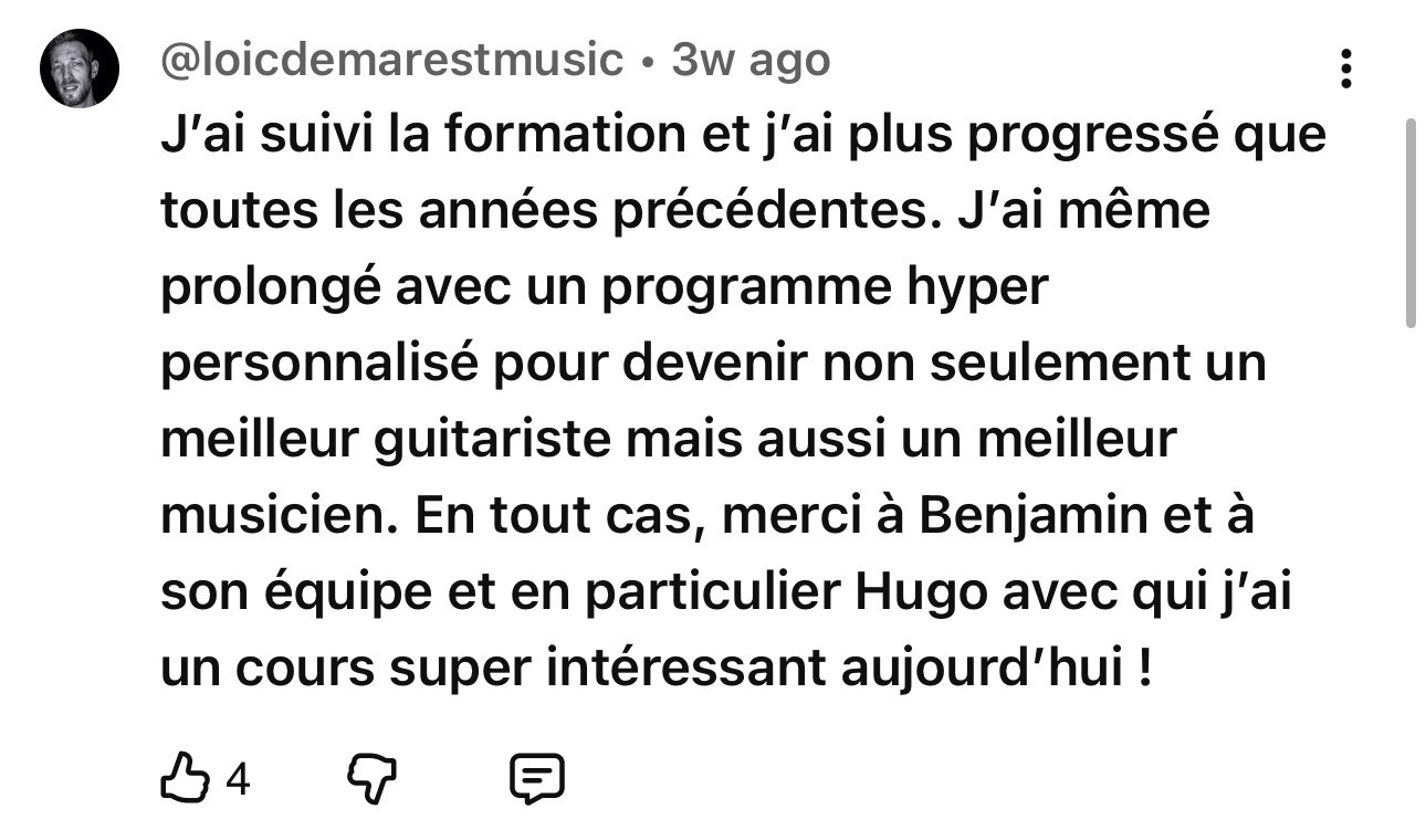 Témoignage élève Why Note Music
