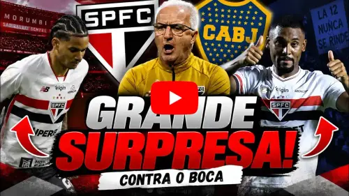 São Paulo x Boca: Dorival prepara surpresa! Veja o time