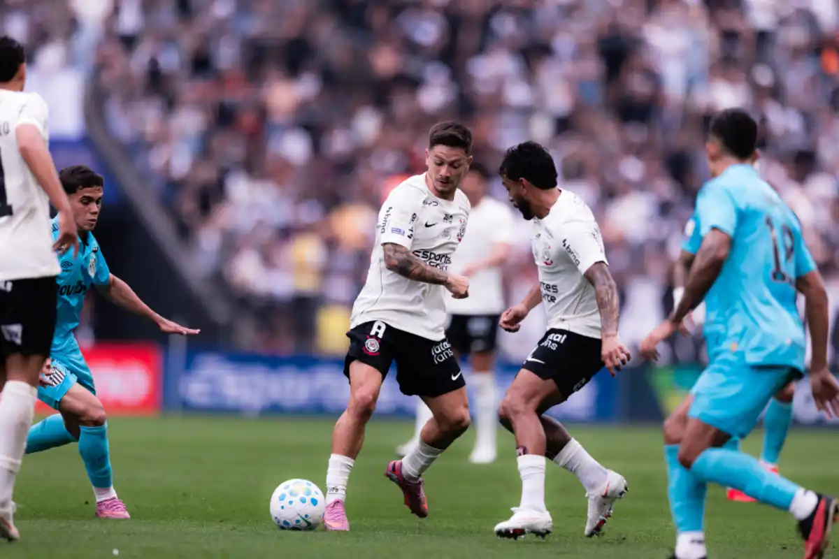 FIM DE JOGO! Corinthians tropeça e perde para o Santos na Neo Química Arena