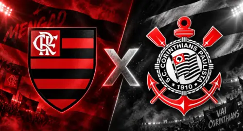 Flamengo x Corinthians: onde assistir, horário, escalações e desfalques