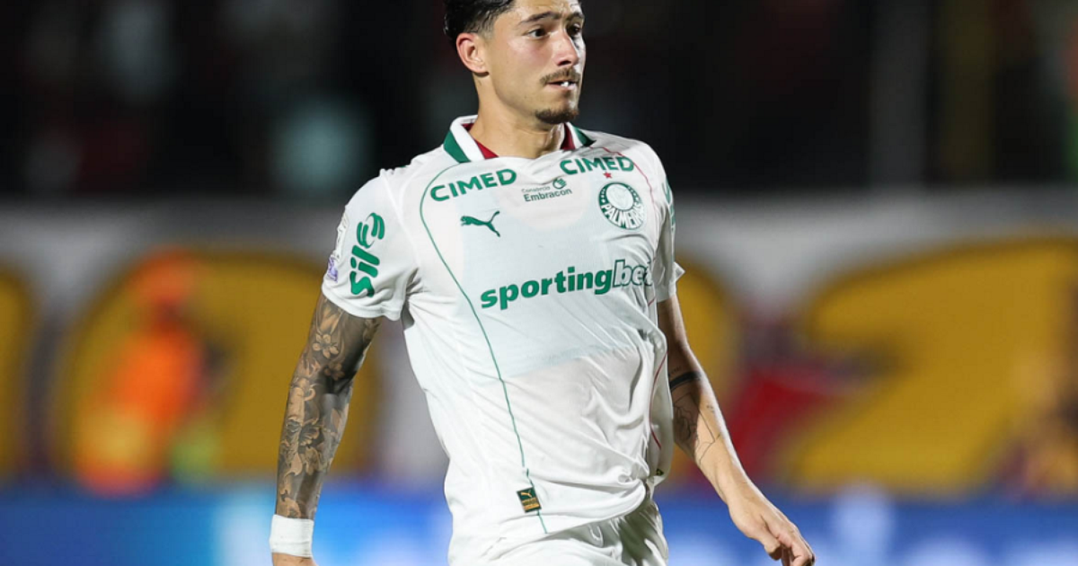 NÚMERO ABSURDO! Lucas Evangelista brilha no Palmeiras com estatística física bizarra