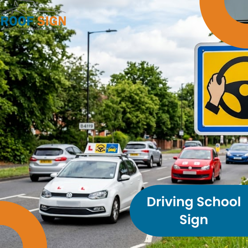 Driving School Sign.2