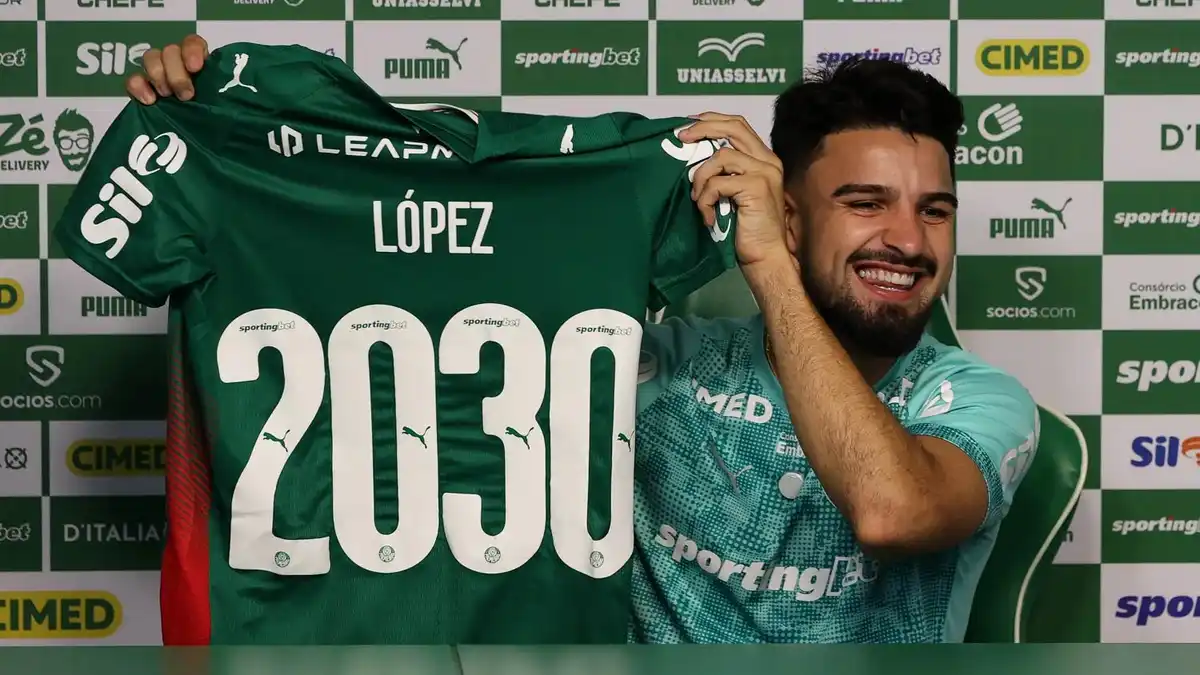 URGENTE! Palmeiras anuncia renovação de Flaco López até 2030; confira detalhes