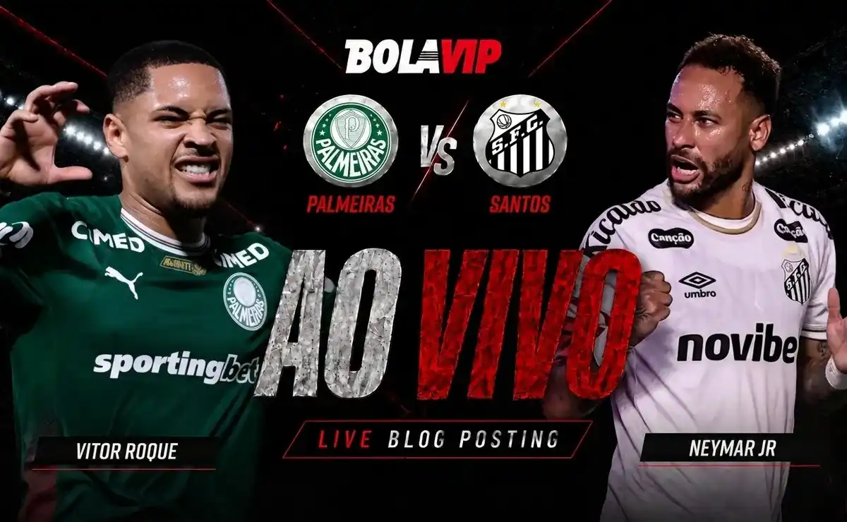 Flaco López brilha e Palmeiras impõe 3 a 0 no Santos em duelo decisivo da Copa do Brasil