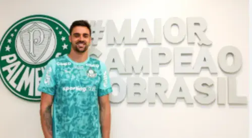 Novo goleiro Bruno Bertinato vê oportunidade no Palmeiras como chance de ouro para carreira
