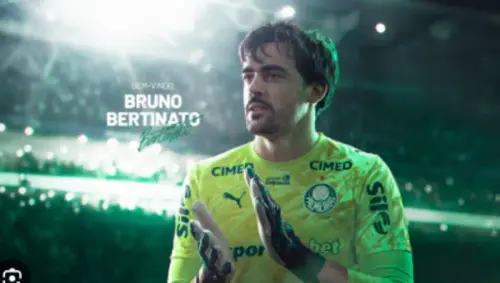 Bruno Bertinato vê chance no Palmeiras como trampolim em sua carreira
