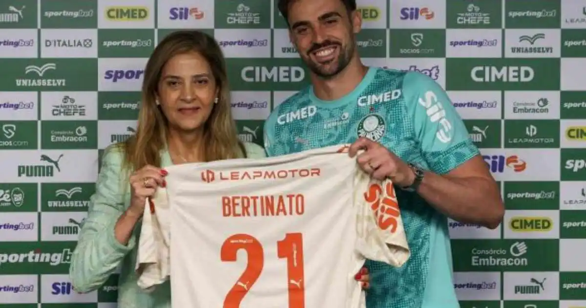 Bruno Bertinato se junta ao Palmeiras e promete brilhar para garantir nova chance até 2026