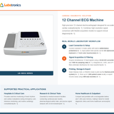 12 Channel ECG Machine LB 10ECG