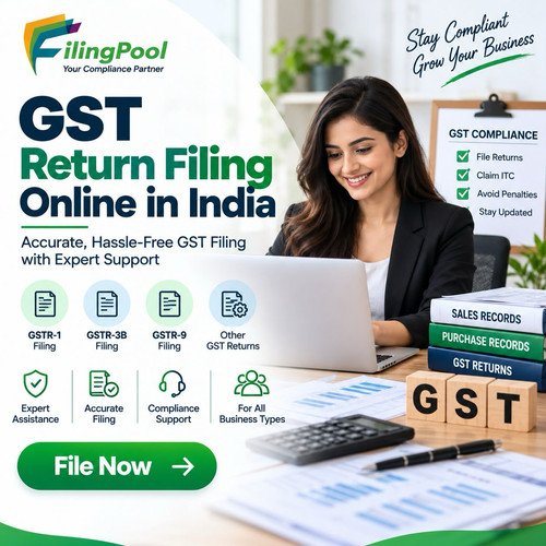 GST Return Filing Online in India | GST Filing Services | FilingPool.1