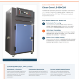 Clean oven LB 100CLO