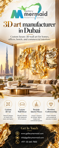 3D art manufacturer in Dubai Gallery Mermaid.2