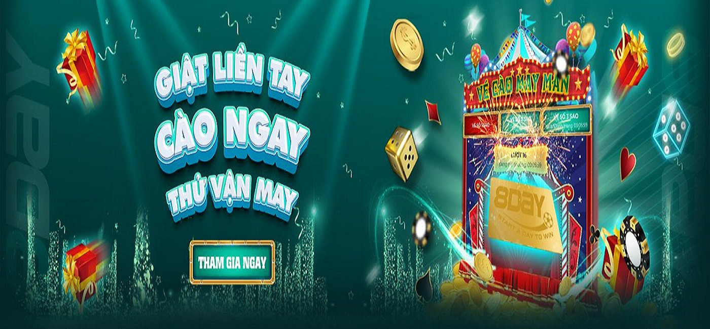 8day - Giật liền tay cào ngay thử vận may