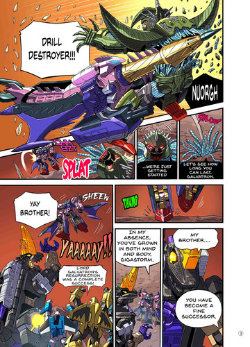 New Legends NL 08 Galvatron Web Manga Part 1 2 English Translation 03