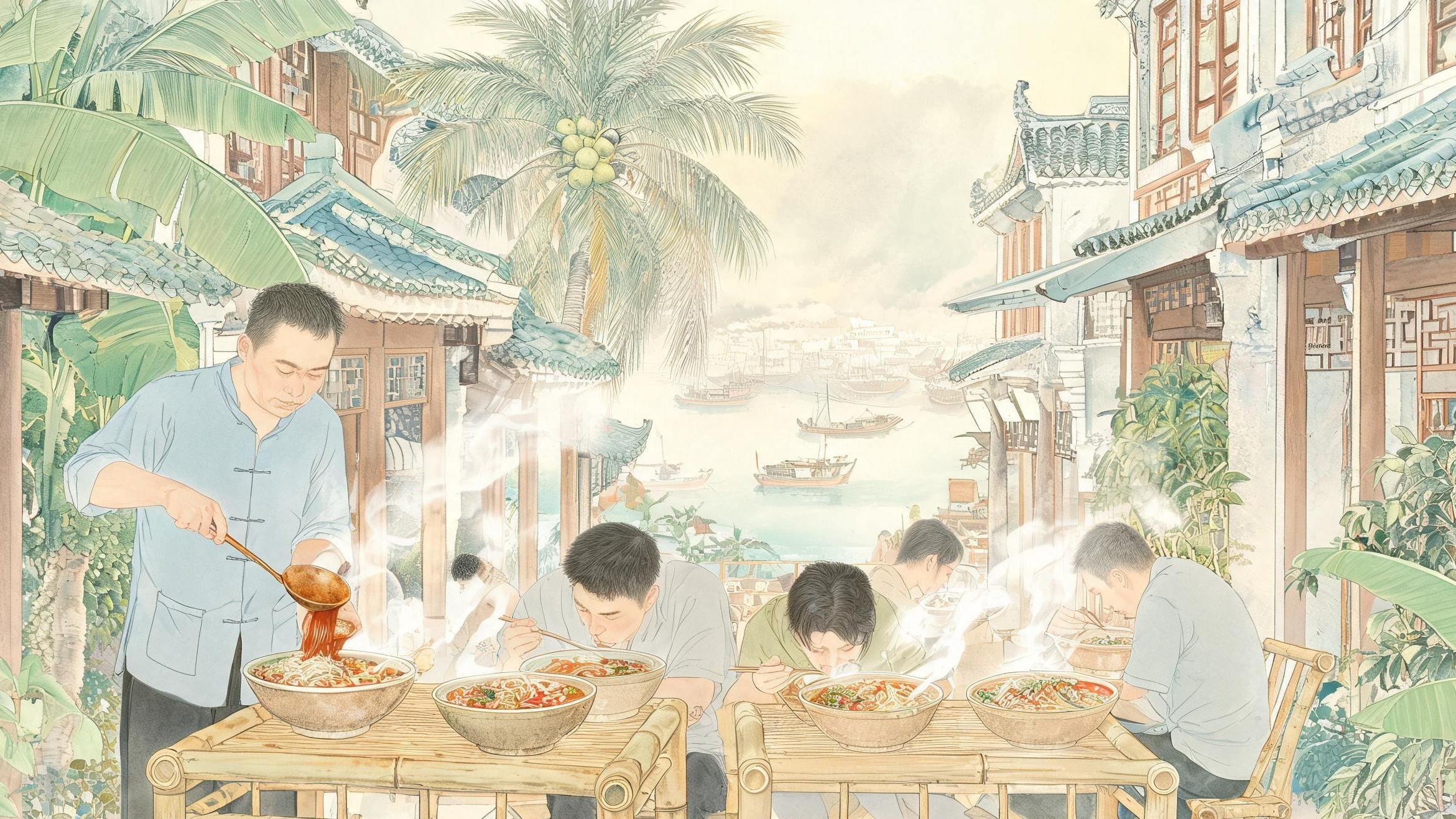 陵水酸粉·食俗