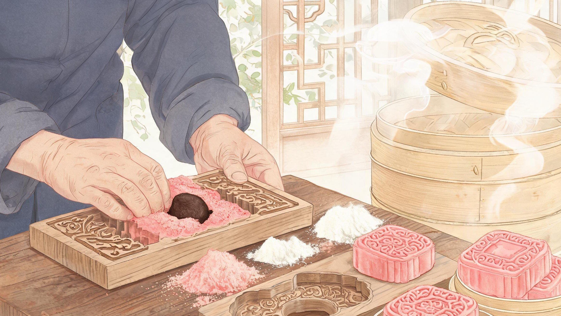 定胜糕·工艺