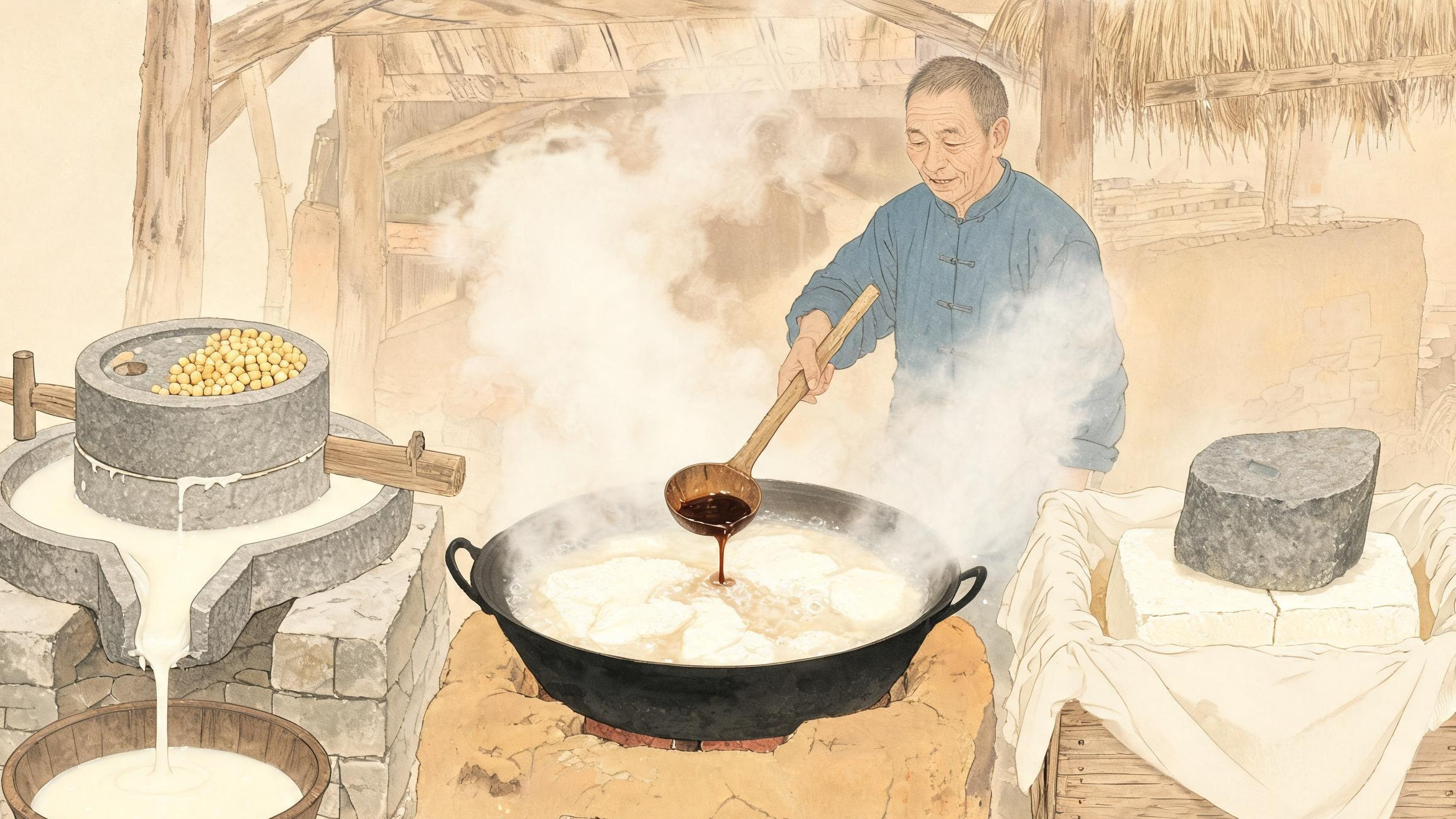 剑门关豆腐·工艺