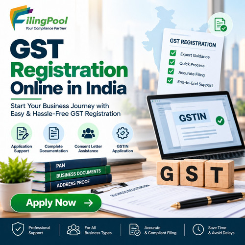 GST Registration Online in India | GST Registration Services | FilingPool.1
