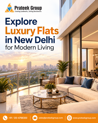Explore Luxury Flats in New Delhi for Modern Living.2