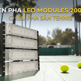 Den Pha Led Floodlight Modules Chieu Sang Ngoai Troi Citilight CTL154M 200W LED300 WW NW CW 220 240V