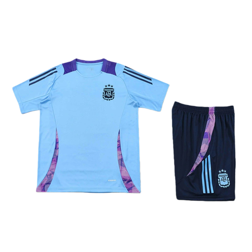 2425 Argentina Training clothes suit Short sleeve Fan version 副本.png