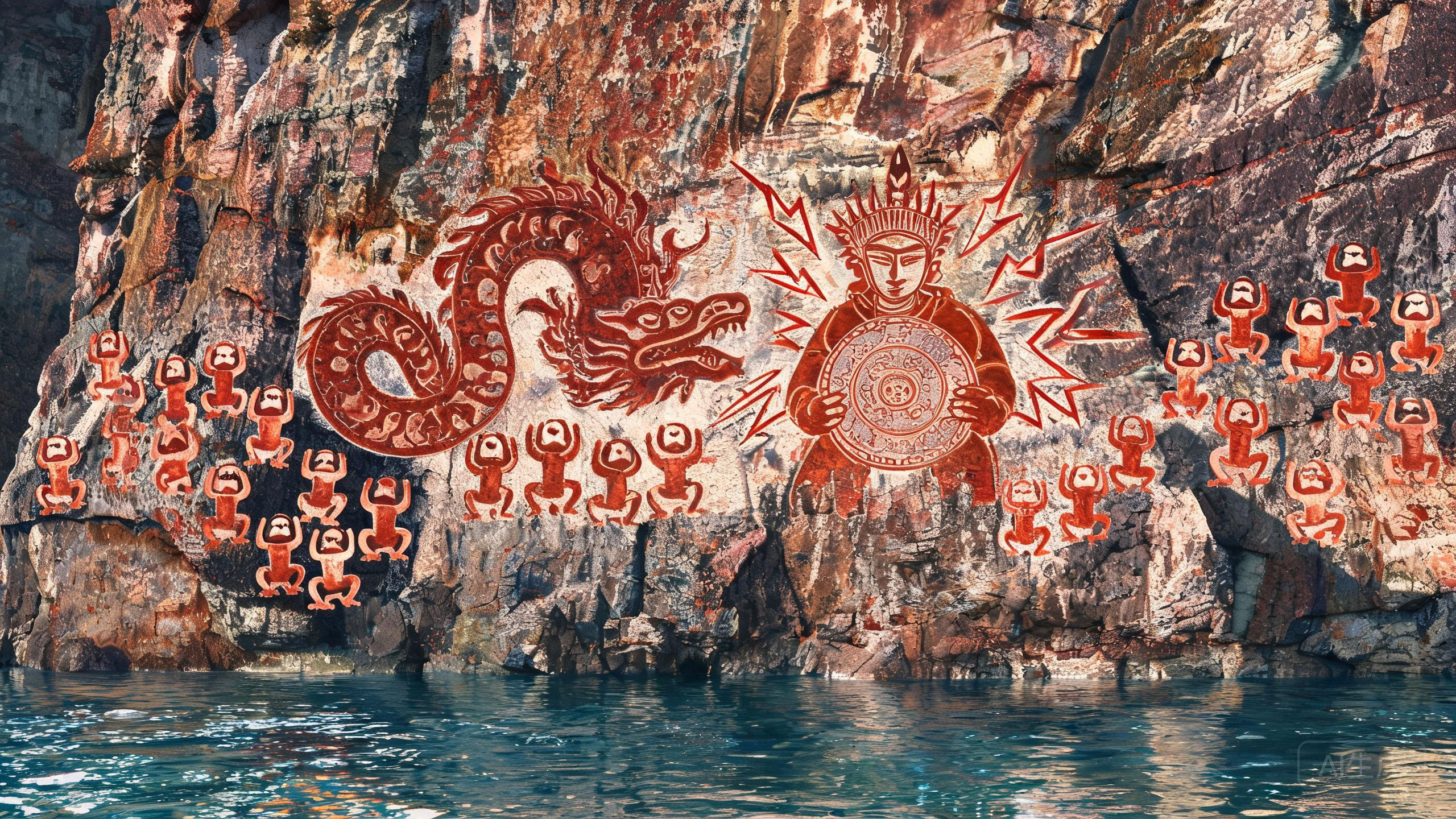 宁明花山岩画