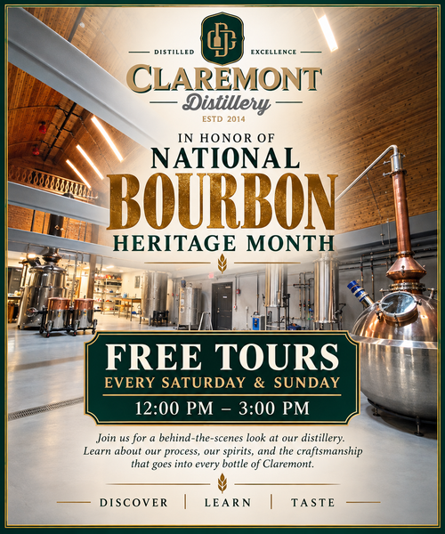Free Tours Saturday @ Claremont Distillery
