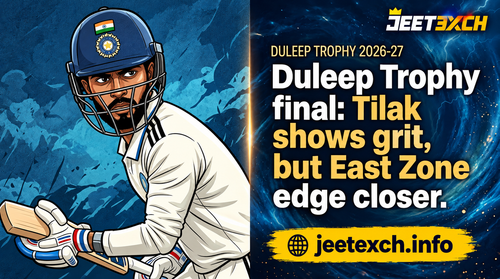Duleep Trophy Final 2026-27: Tilak Varma Shows | Jeetexch.png