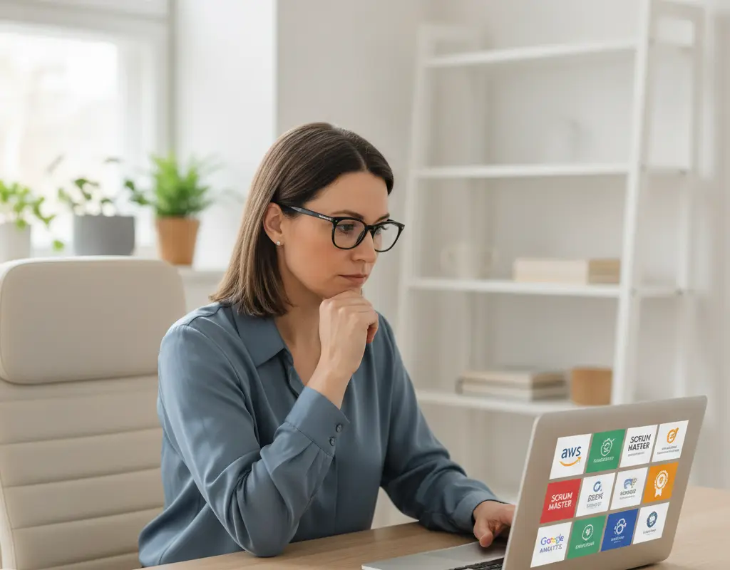 Mid-career professional considering if certifications are worth it for career advancement.
