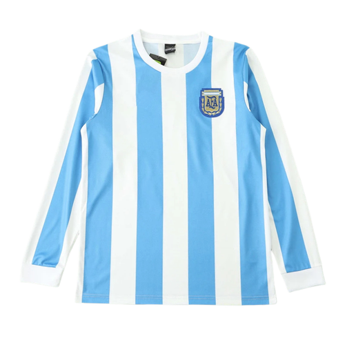 86 season Argentina home Long sleeved Fan version 副本.png