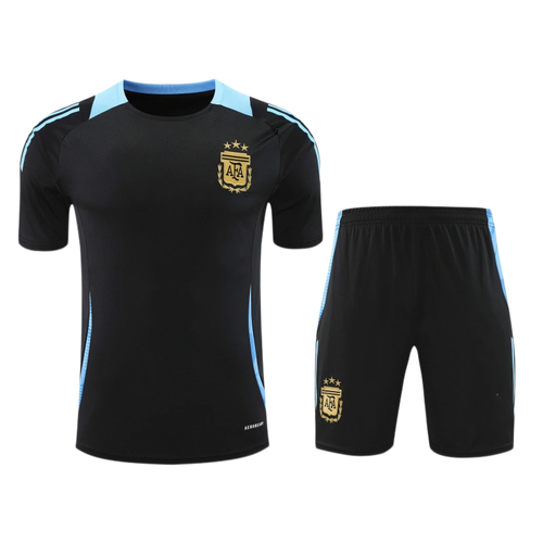 2425 Argentina Training clothes suit Short sleeve Fan version 副本.png