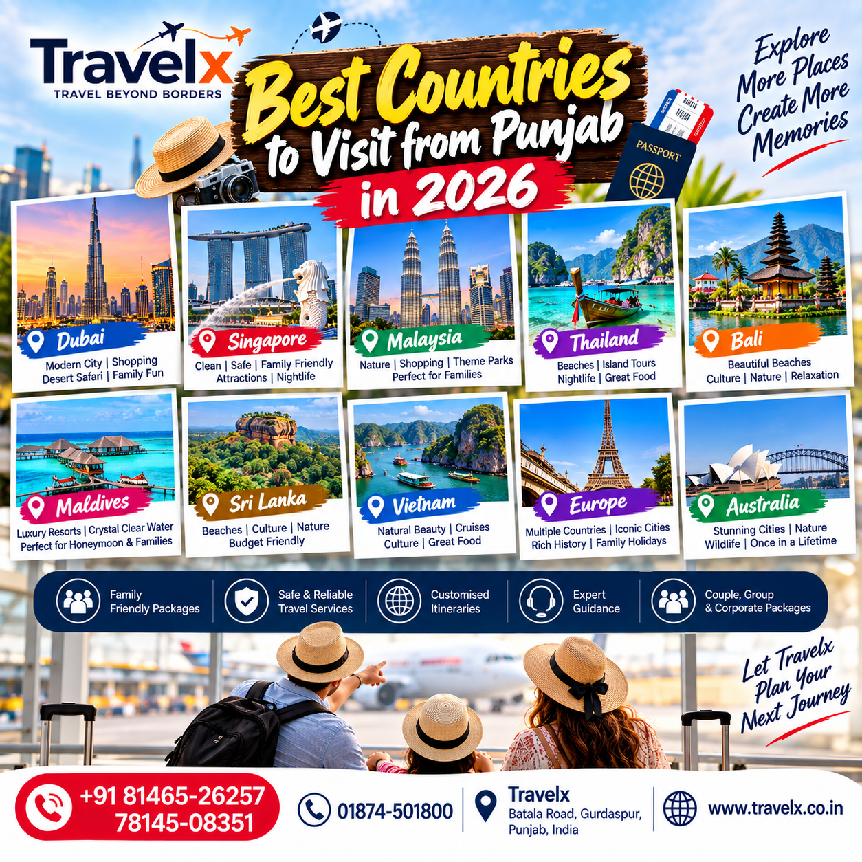 Top Countries to Visit from Punjab in 2026: Your Ultimate Travel Guide