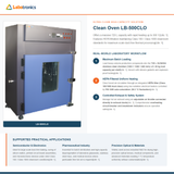 Clean oven LB 500CLO