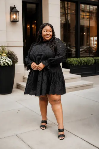 plus size date night outfits over 40 5 chic amp elegant black dress 5 1791469217.4