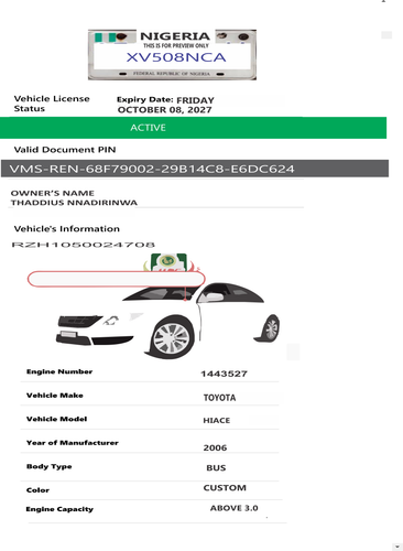VERIFY IMOVREG XV508NCA.2