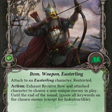 Recurve Bow Front Face