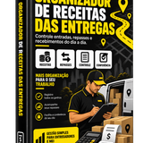 capa organizador de receitas mei