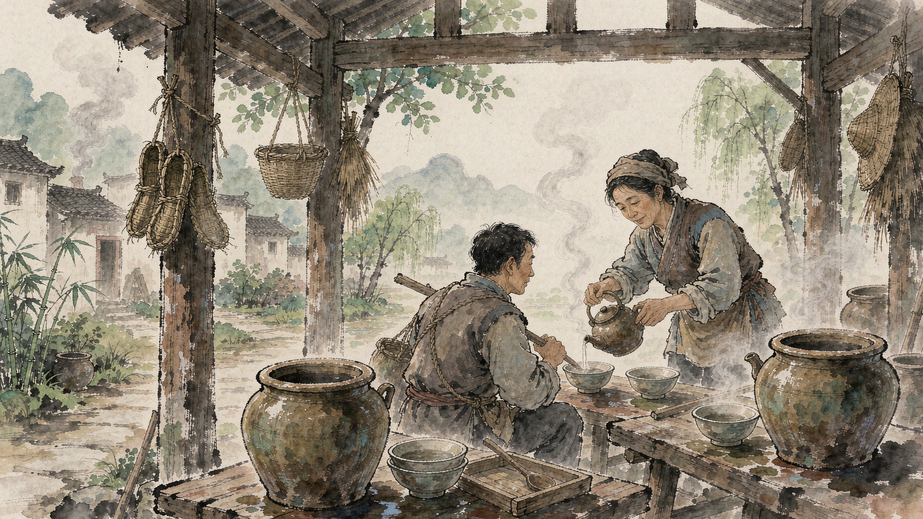 茶亭·细节