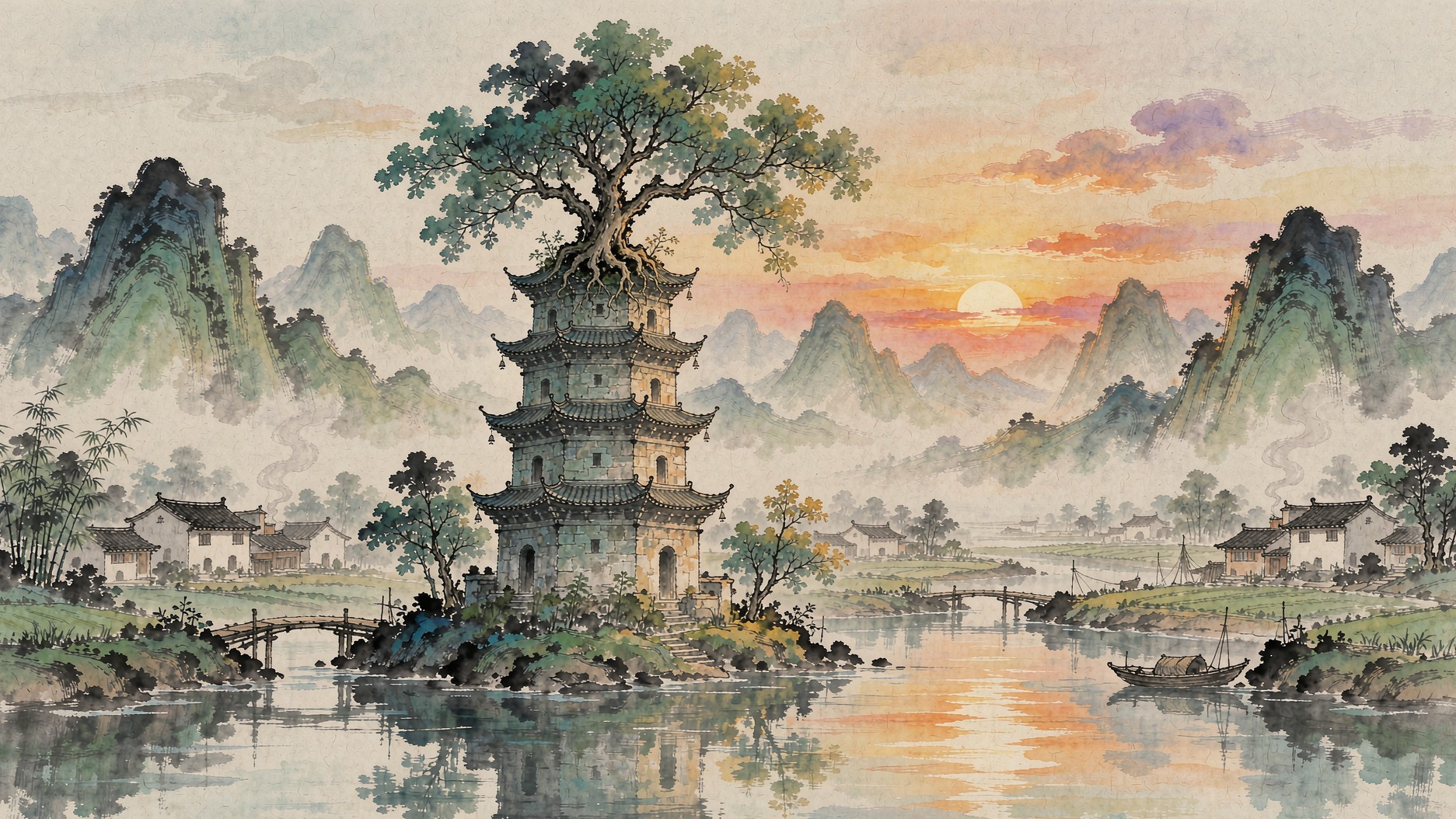 茶亭·风貌