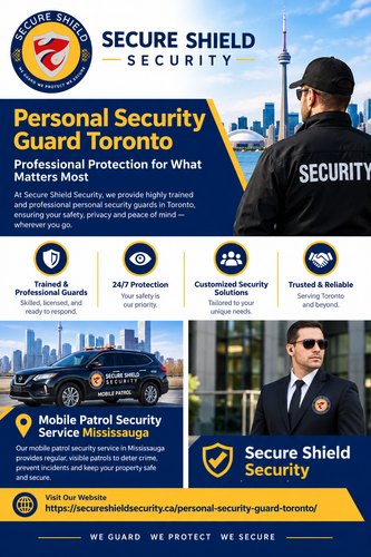Personal Security Guard Toronto for Executives & VIPs.2