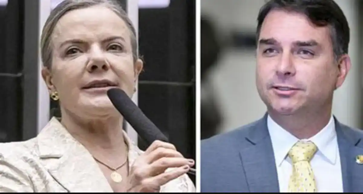 Gleisi Hoffmann detona Flávio Bolsonaro: "Vende sonhos de Collor para entregar o pesadelo de Milei"